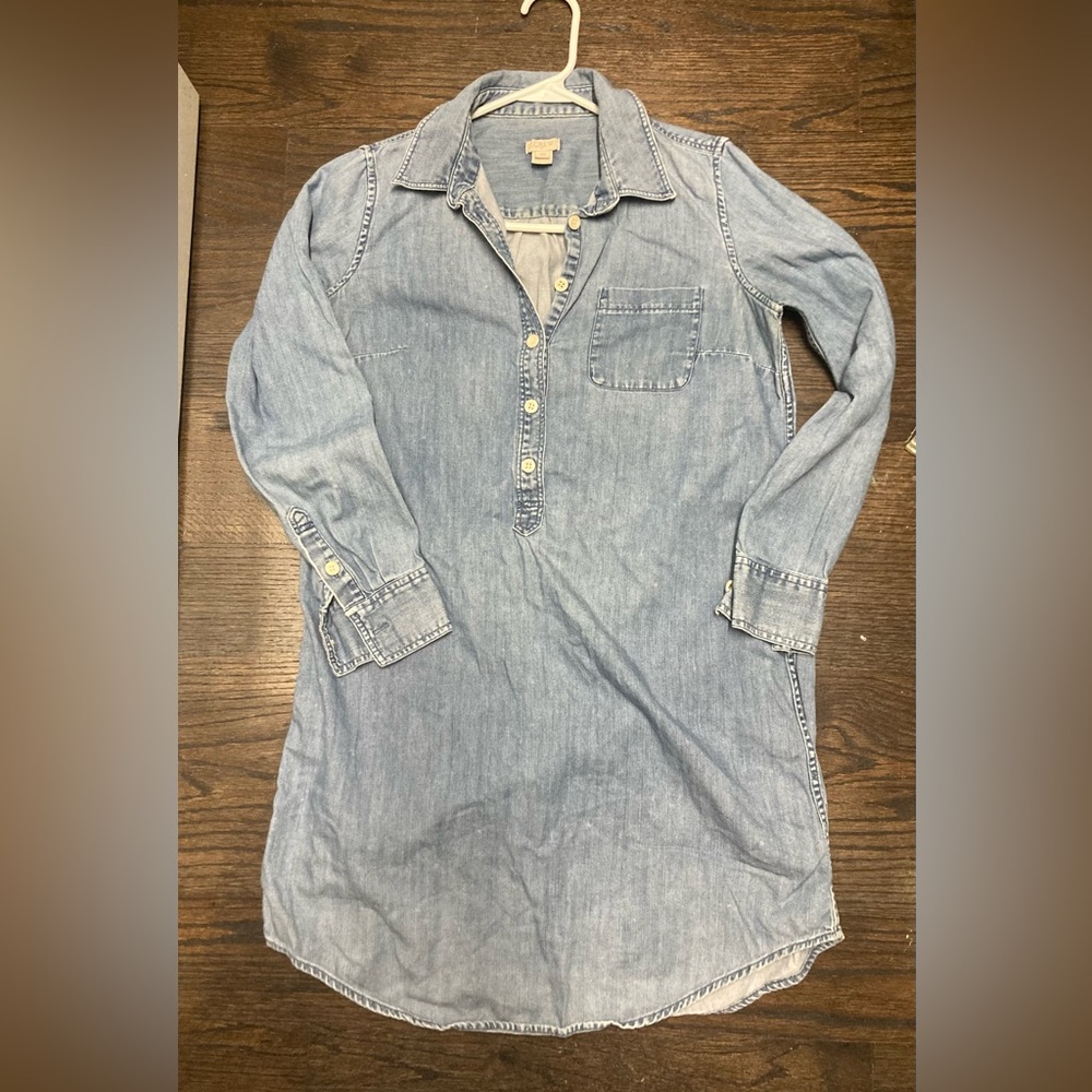 Classic Jean dress from J. Crew! Excellent used condition!